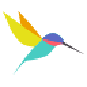 ハチドリソーラーのロゴ